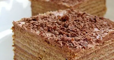 Šokoladinis vaflių tortas