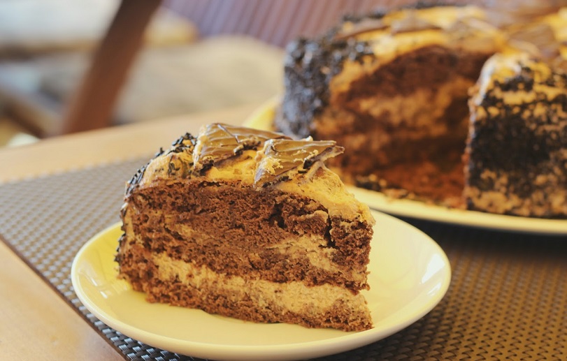 Šokoladinis tortas su mėtų kremu - skanesnio šokoladinio torto nesu ragavusi