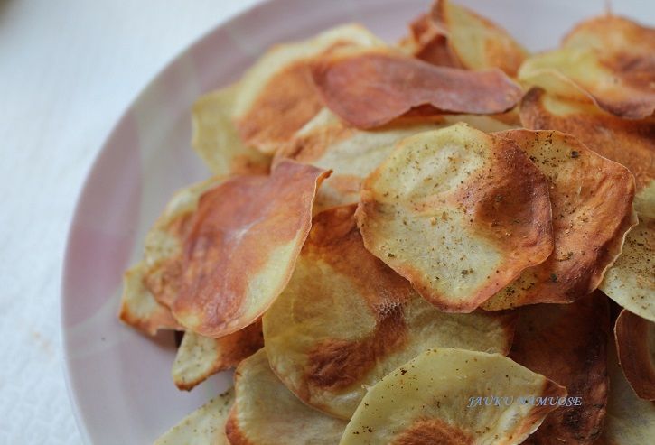 Receptas: Naminiai bulvių traškučiai (itin lengvai pagaminami)