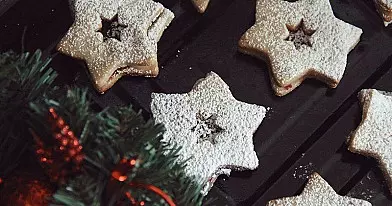Šventinės žvaiždutės - sausainiai