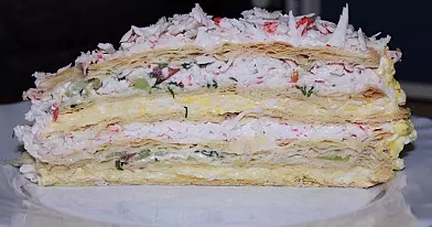 Pikantiškas užkandžių tortas - kai atsibosta įprasti užkandžiai!