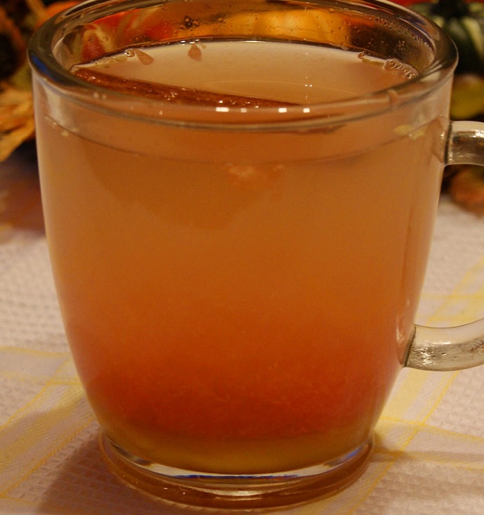 Karštas greipfrutų gėrimas - arbata