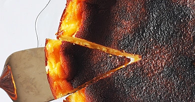 Degintas Baskų sūrio pyragas pagal Beatą