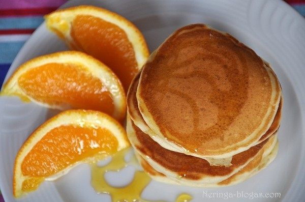 Pancakes (blynų) bazinis receptas