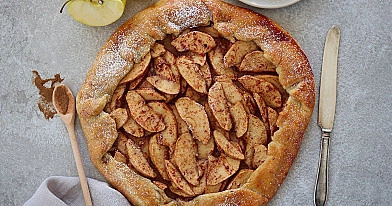 Obuolių pyragas - galetė (Apple galette)