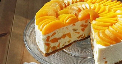 Varškės pyragas su apelsinais be kepimo - tikra atgaiva skonio receptoriams!