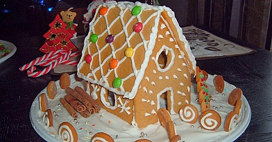 Imbieriniai sausainukai arba namukai - būtina pagaminti šventėms!