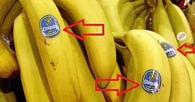Būkite labai atsargūs pirkdami bananus! Ar Jūs žinote, ką reiškia šie lipdukai?