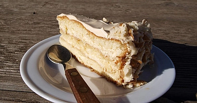 Karamelinis tortas Karvutė - saldus, tirpstantis burnoje tortas!