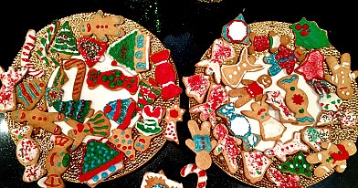 Kalėdiniai sausainiai be gliuteno