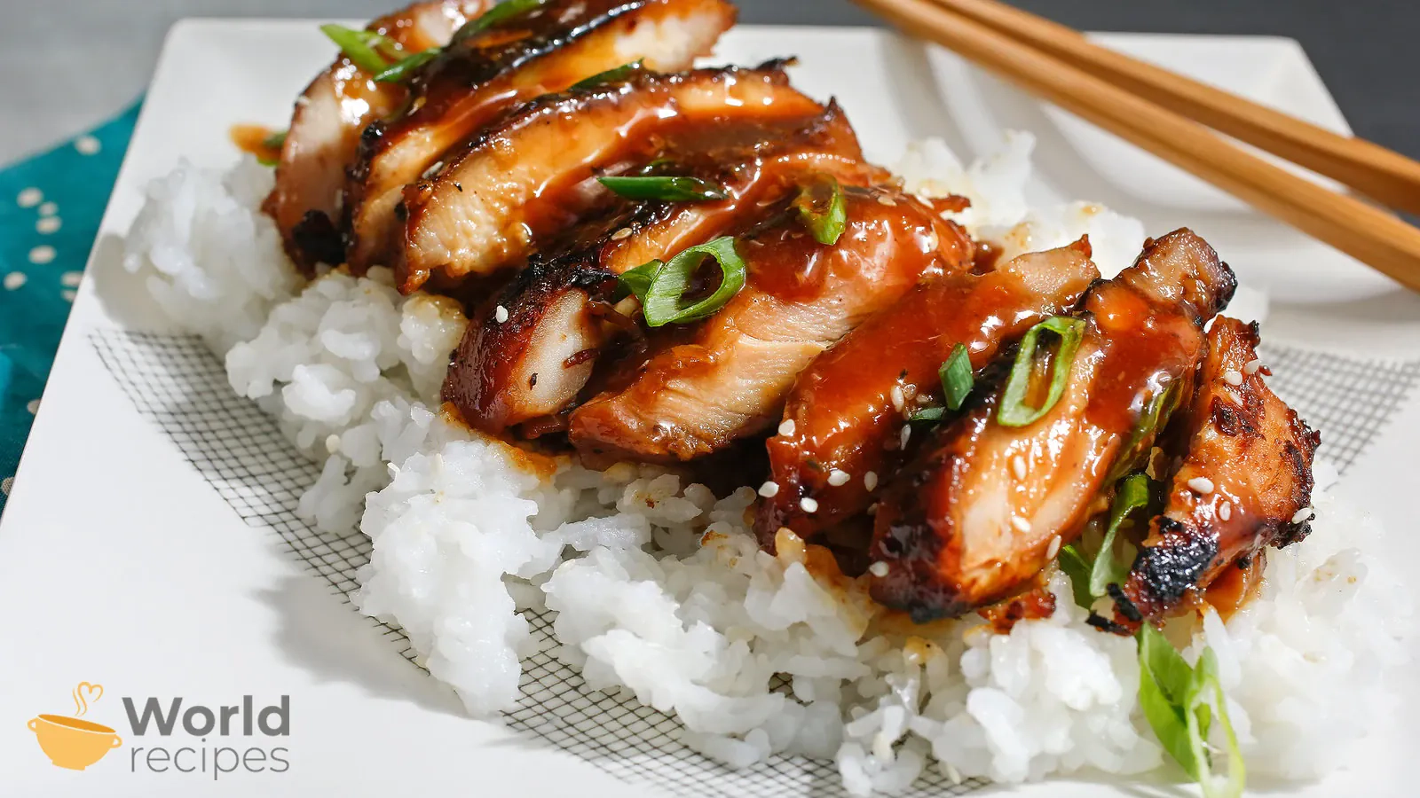 Teriyaki vištienos marinatas su soja