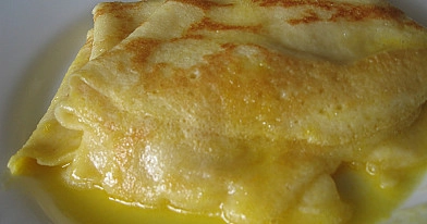 Crêpes Suzette - Siuzetės blyneliai su apelsininiu sviesto padažu