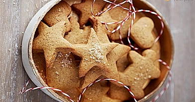 Švediški ploni imbieriniai meduoliai - Kalėdiniai sausainiai Žvaigždutės