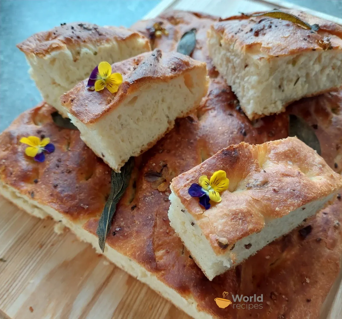 Duona "Fokačija" - focaccia bread