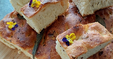 Duona "Fokačija" - focaccia bread