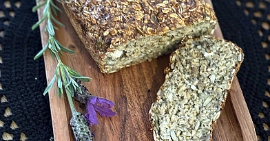 Avižinė duona su grūdėta varške, karšto oro gruzdintuvėje 🍞