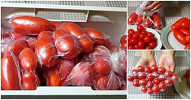 Itin naudingas patarimas, kaip saugoti pomidorus ištisus metus. Vaisiai išlieka švieži ir skanūs ilgą laiką.