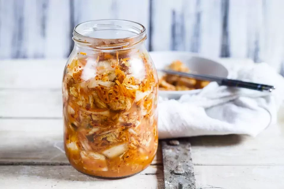 Kimchi - kimči rauginti kopūstai korėjietiškai