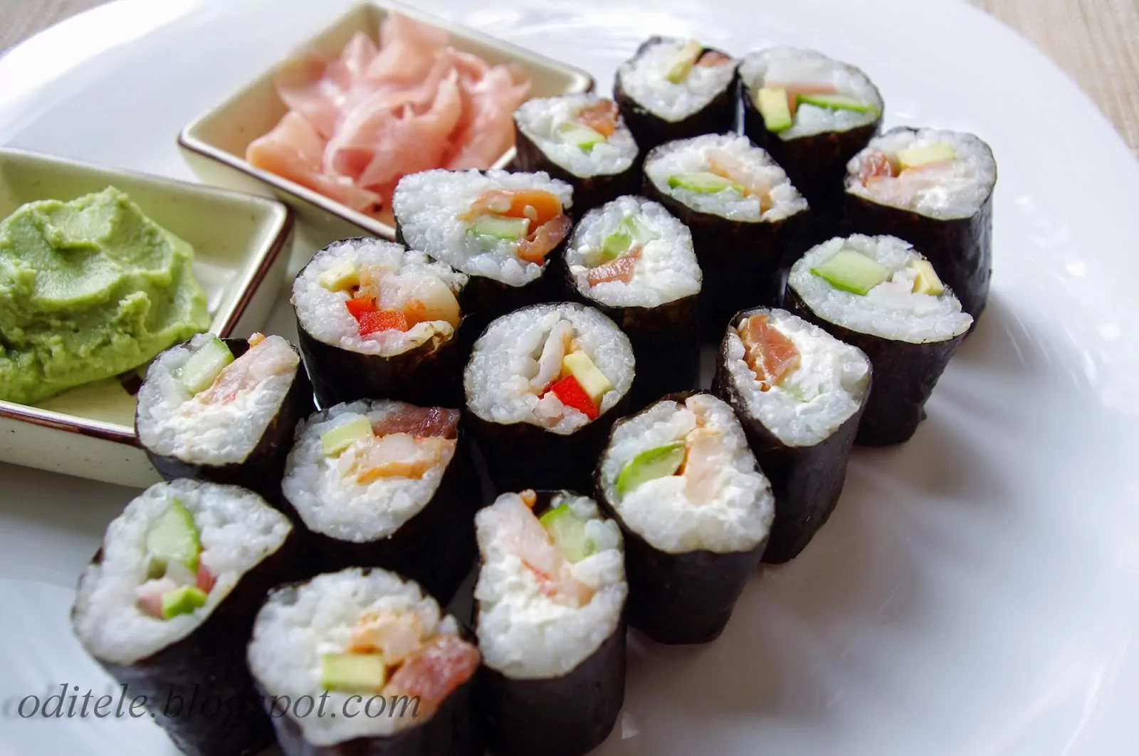 Naminiai sušiai - sushi | Receptas