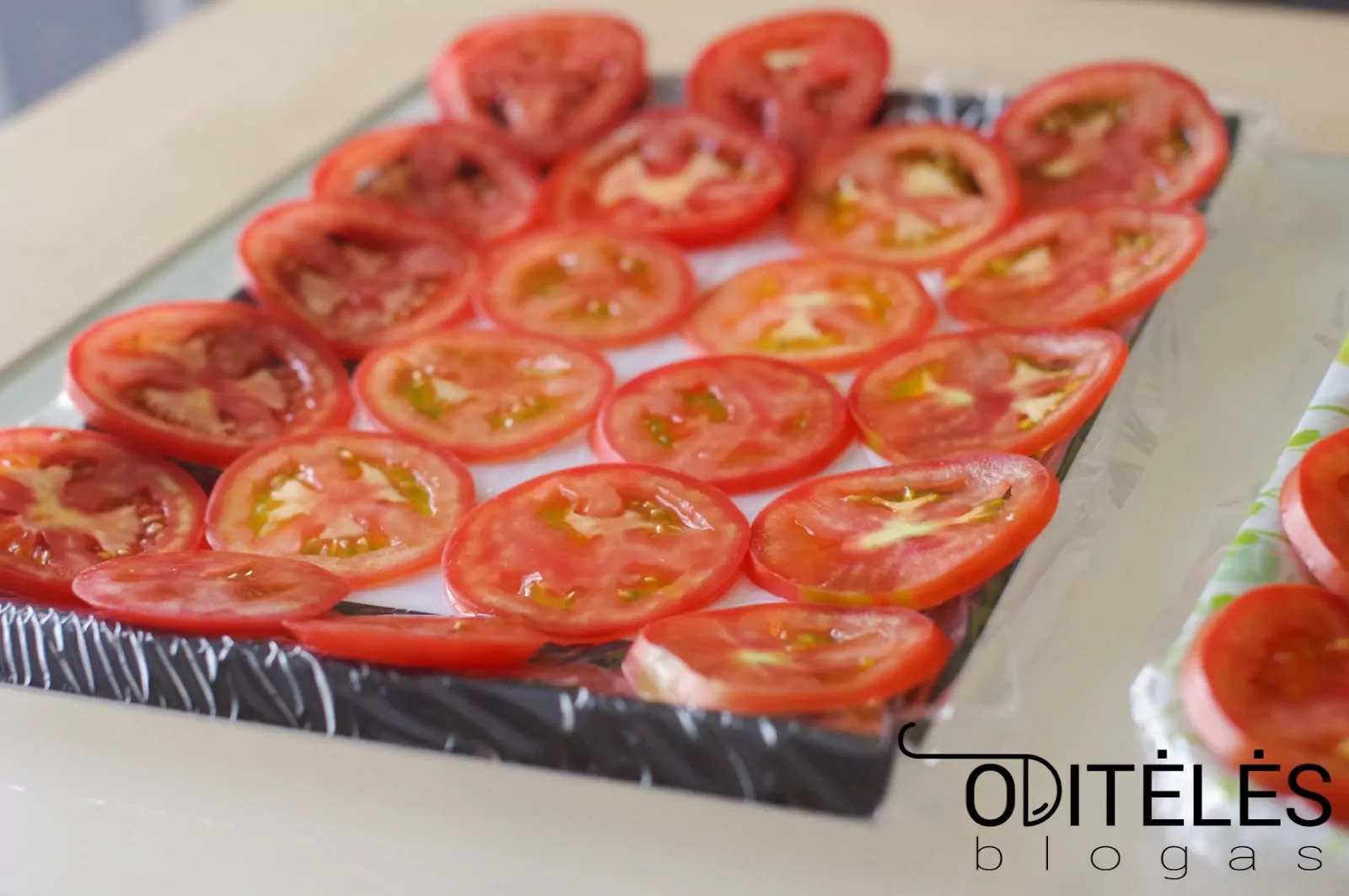 Griežinėliais užšaldyti pomidorai (atsargos žiemai)