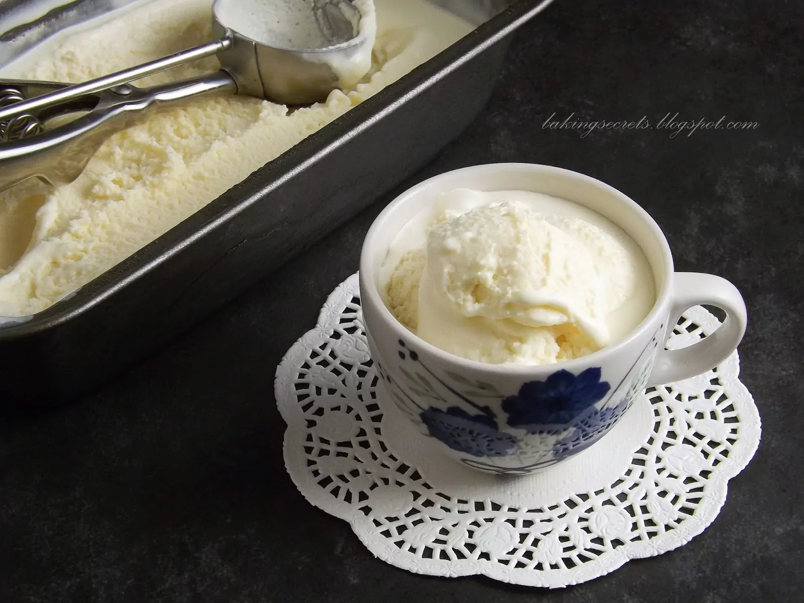 Grietininiai vaniliniai ledai | Receptas
