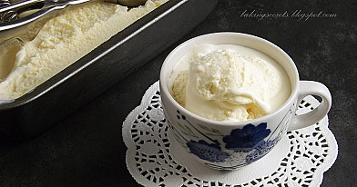 Grietininiai vaniliniai ledai | Receptas