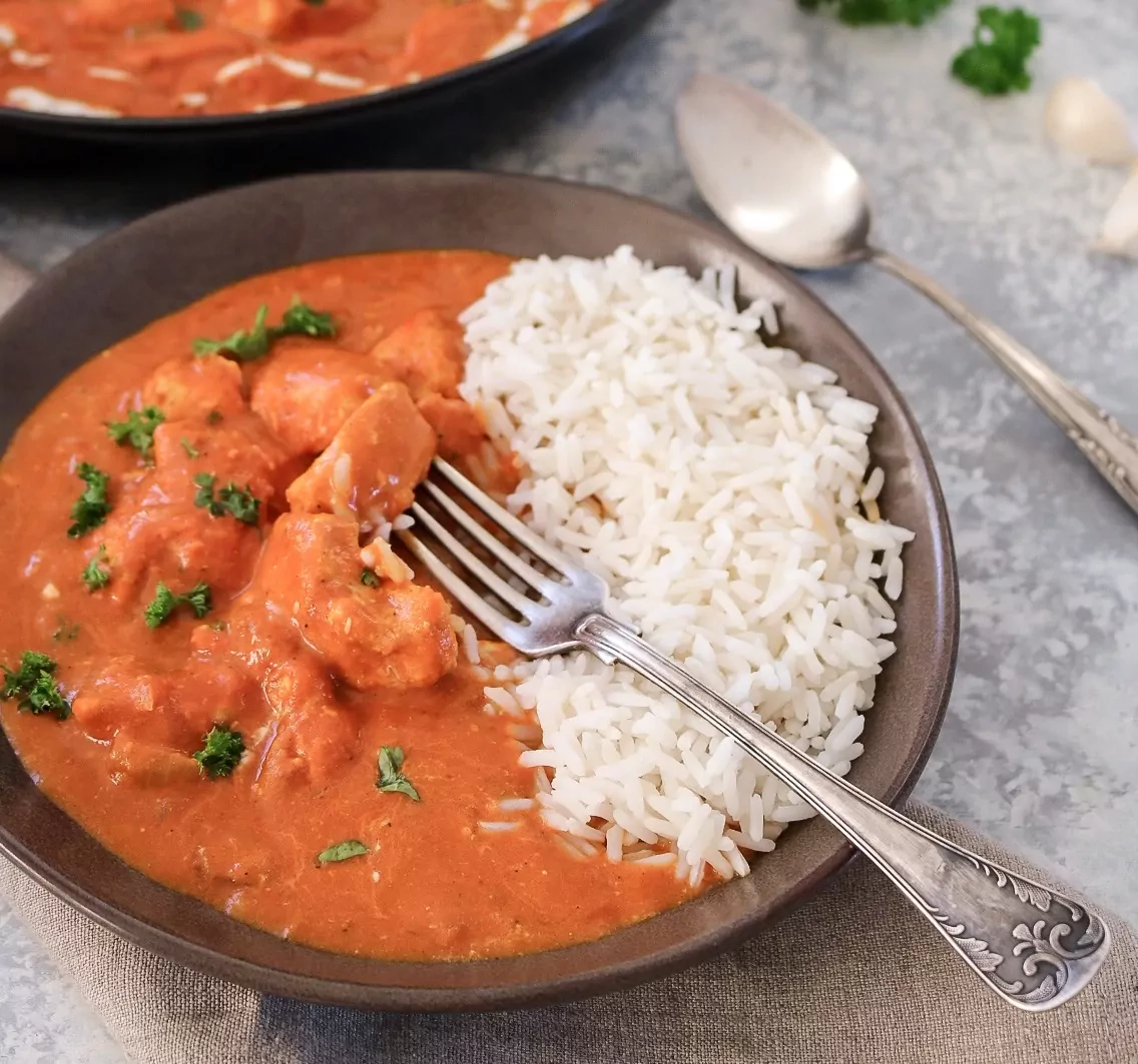 Butter chicken receptas - Indiška sviestinė vištiena